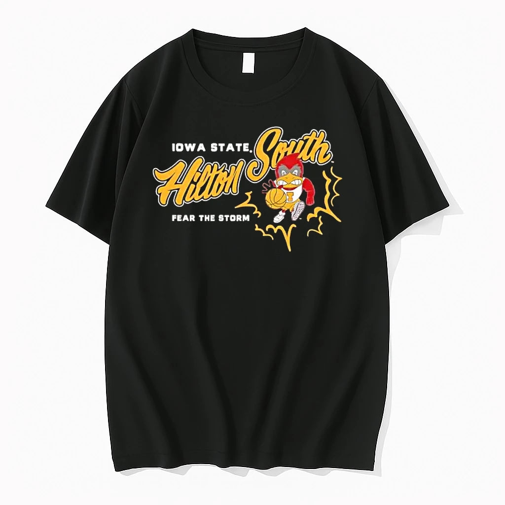Iowa State Hilton South Cardinal Fear The Storm Tshirts Sweater