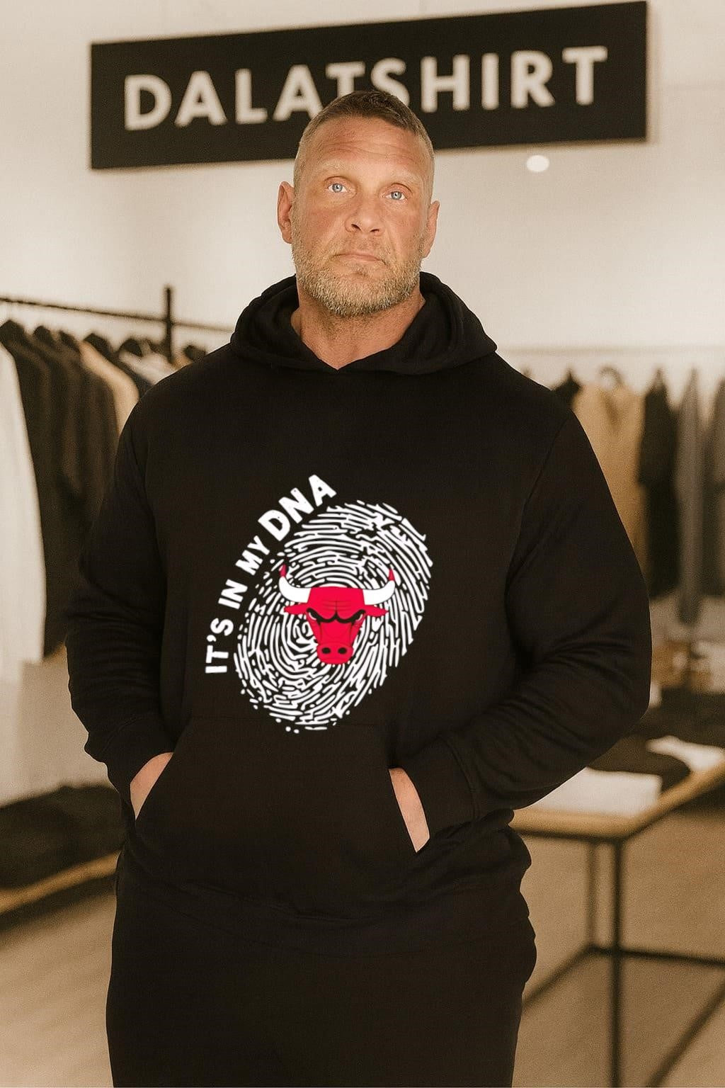 It’s In My DNA Chicago Bulls Basketball Fingerprint shirt