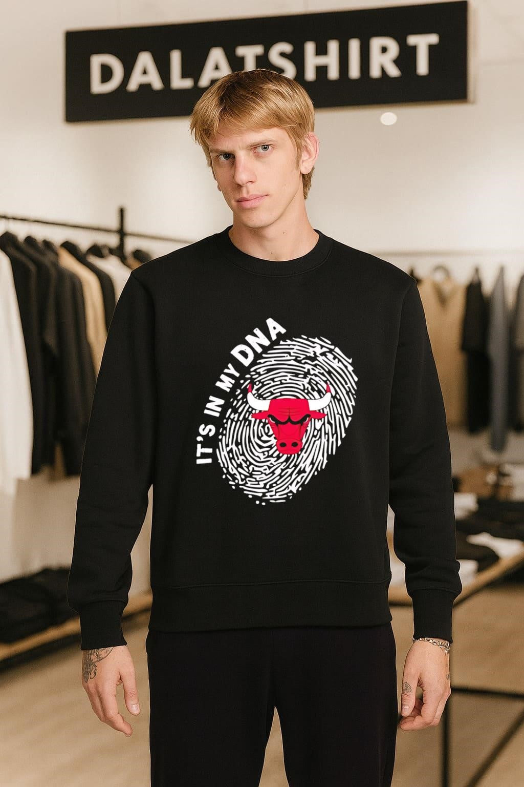 It’s In My DNA Chicago Bulls Basketball Fingerprint shirt