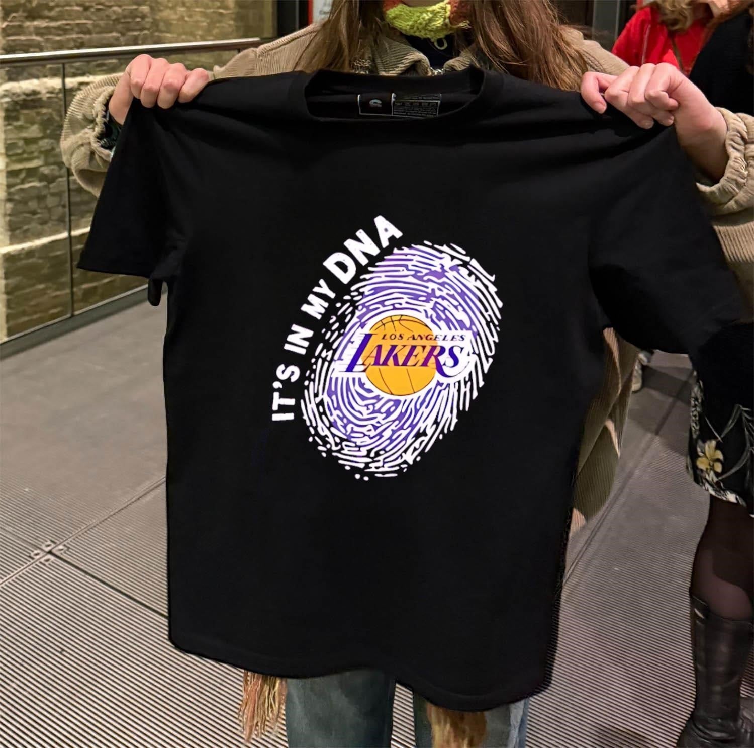 It’s In My DNA Los Angeles Lakers Fingerprint Basketball shirt
