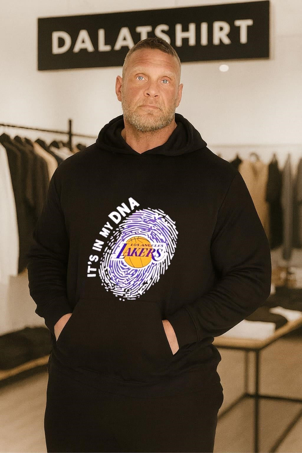 It’s In My DNA Los Angeles Lakers Fingerprint Basketball shirt