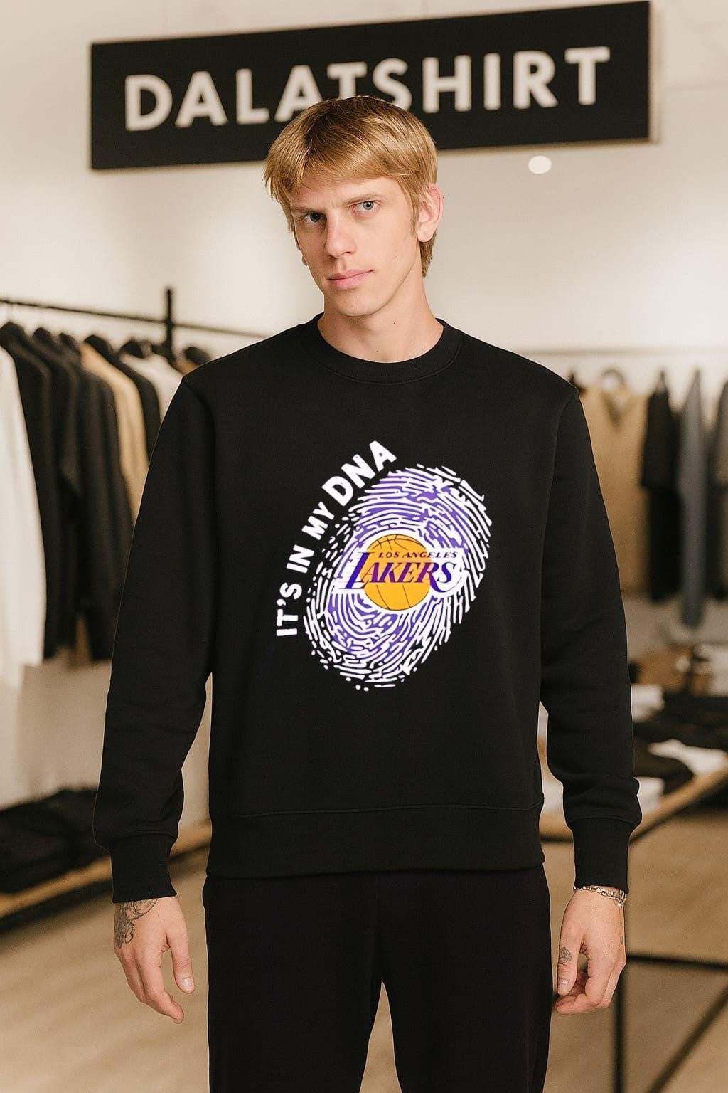 It’s In My DNA Los Angeles Lakers Fingerprint Basketball shirt
