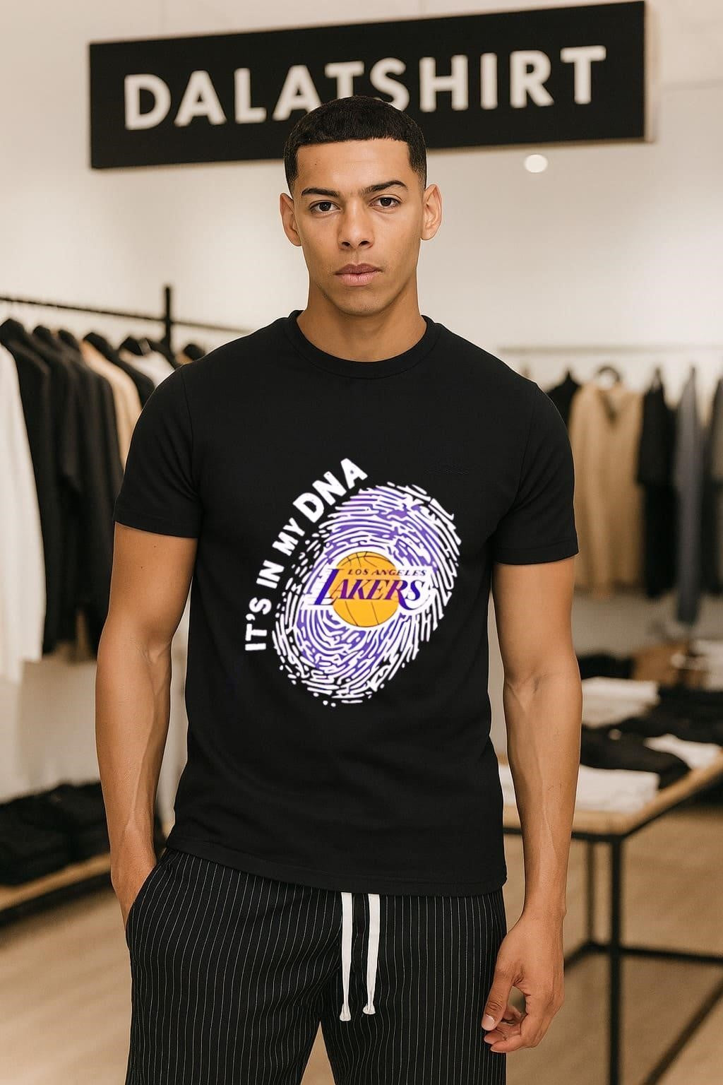 It’s In My DNA Los Angeles Lakers Fingerprint Basketball shirt