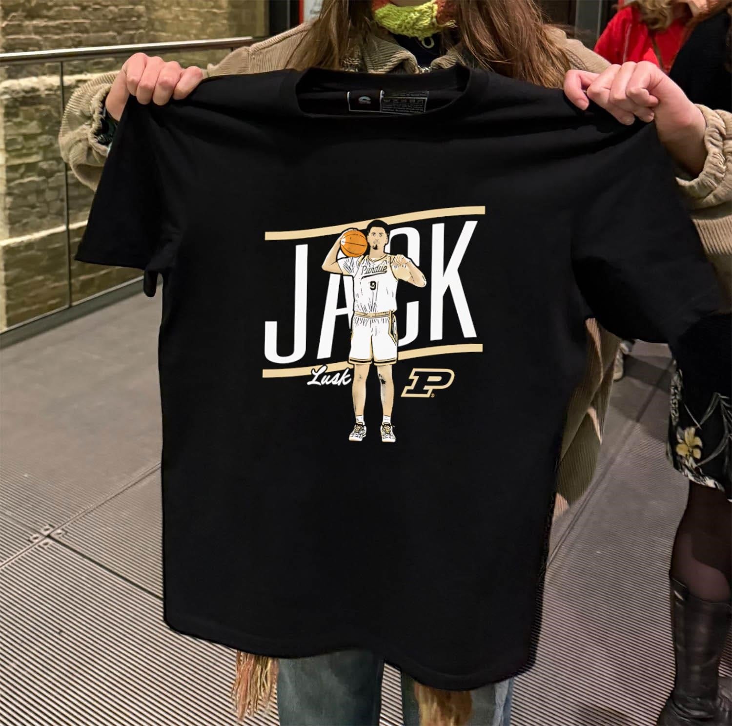Jack Lusk Purdue Boilermakers shirt