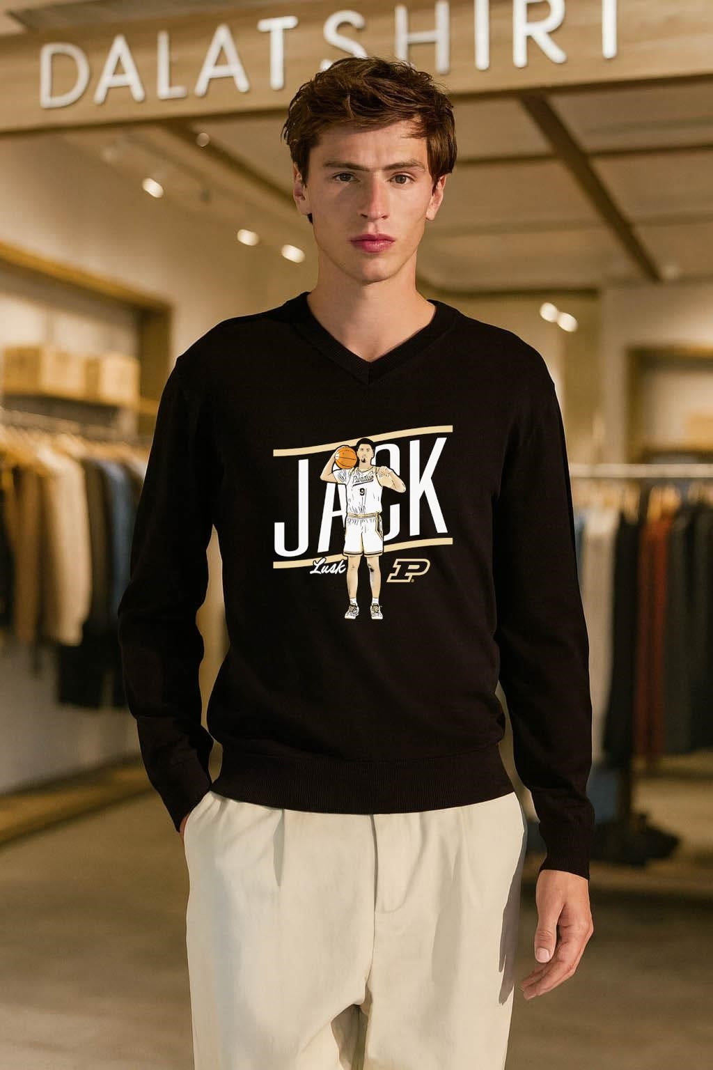 Jack Lusk Purdue Boilermakers shirt