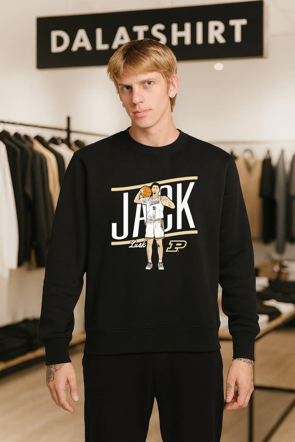 Jack Lusk Purdue Boilermakers shirt