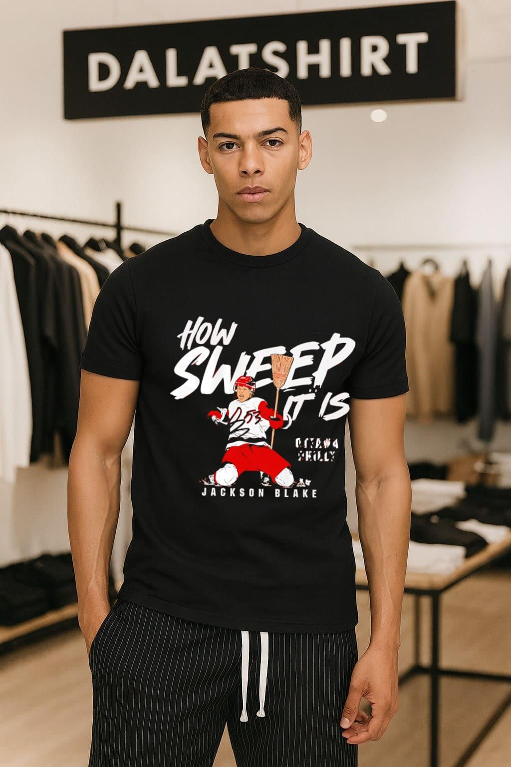 Jackson Blake How Sweep It Is Ottawa Philly Broom shirt