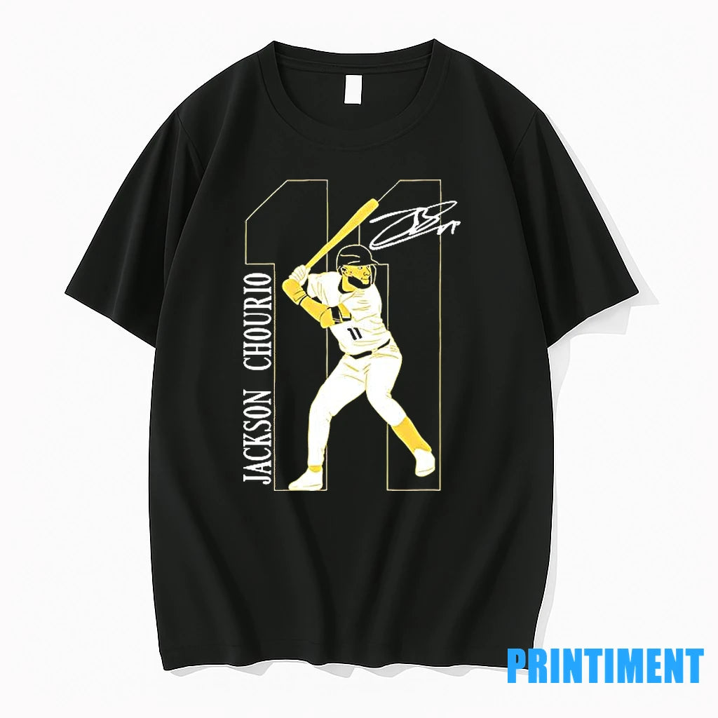 Jackson Chourio 11 Signature Player Graphic Tshirts Sweater