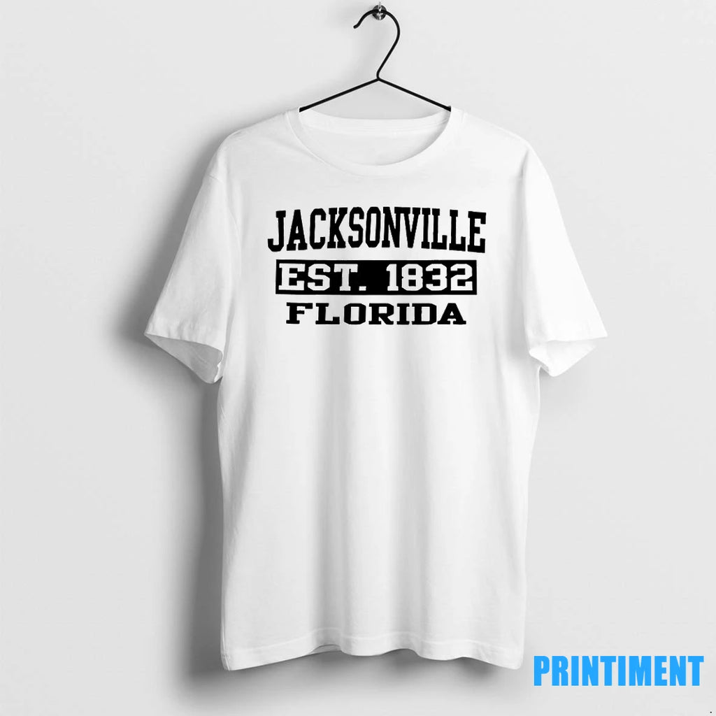 Jacksonville Est 1832 Florida Tshirts Sweater