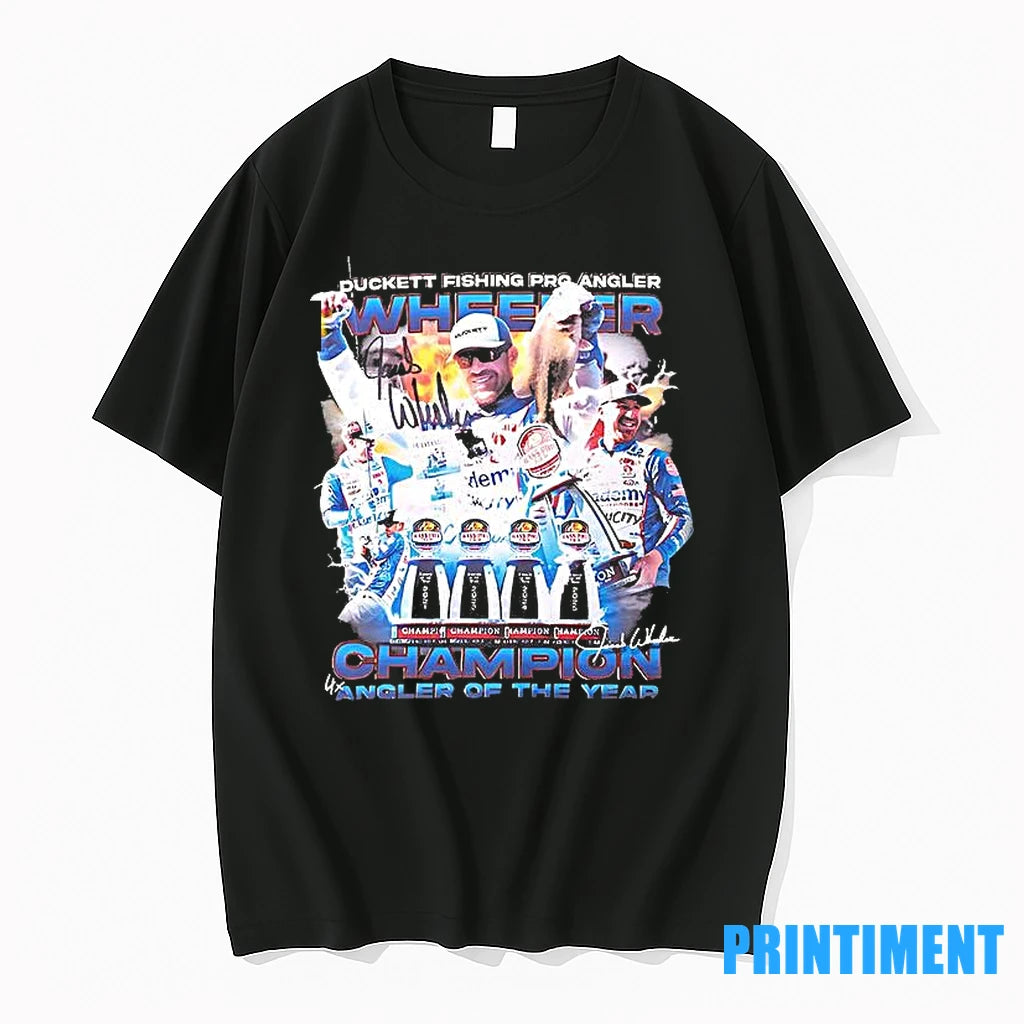 Jacob Wheeler Duckett Fishing Pro Angler Champion Tshirts Sweater