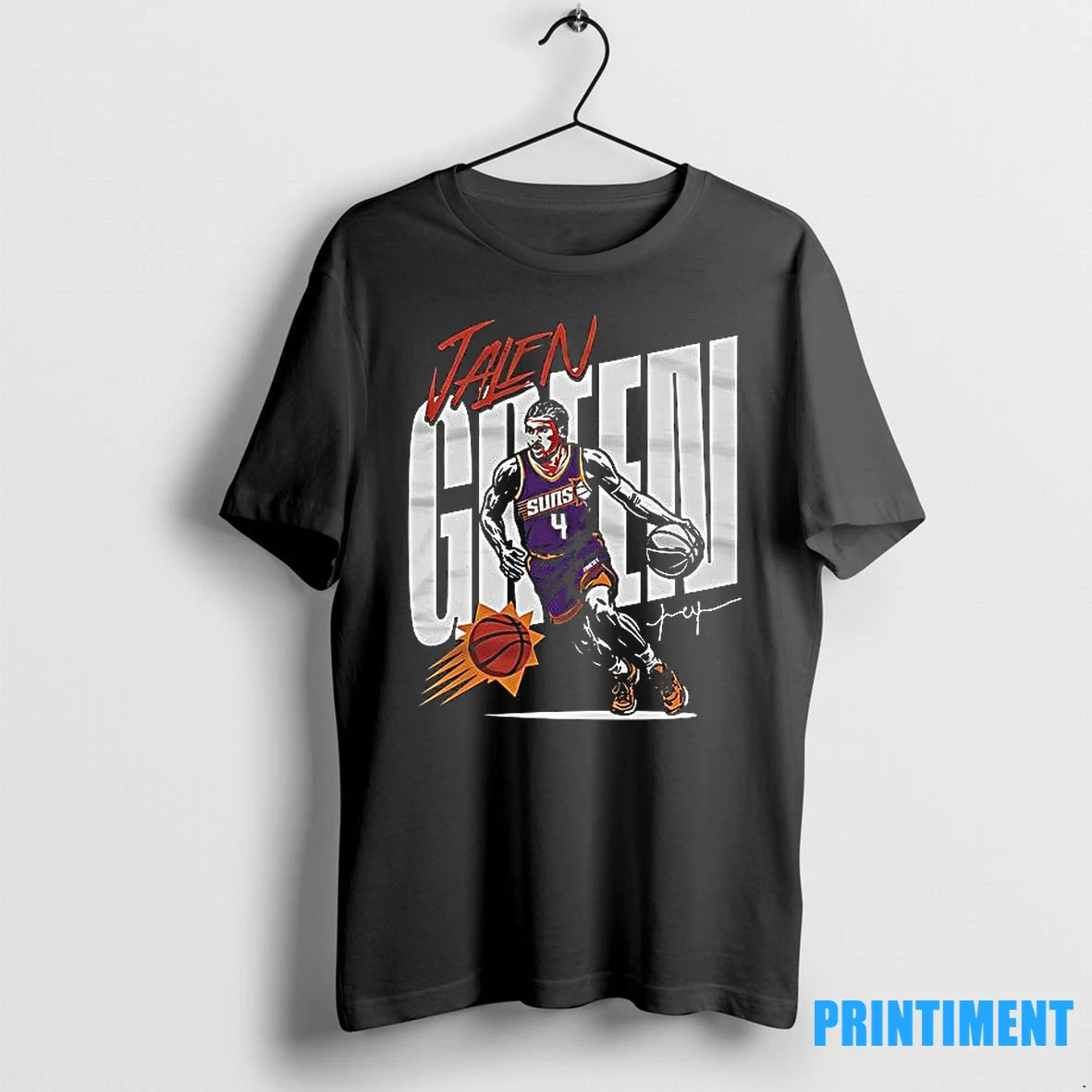 Jalen Green Phoenix Suns Vector Player Signature Tshirts Sweater