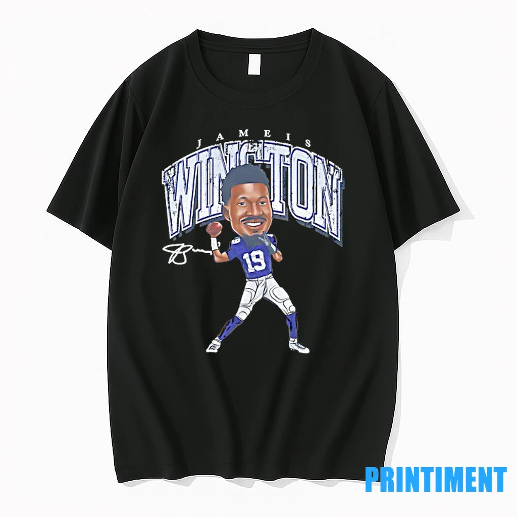 Jameis Winston New York Giants Football Signature Tshirts Sweater