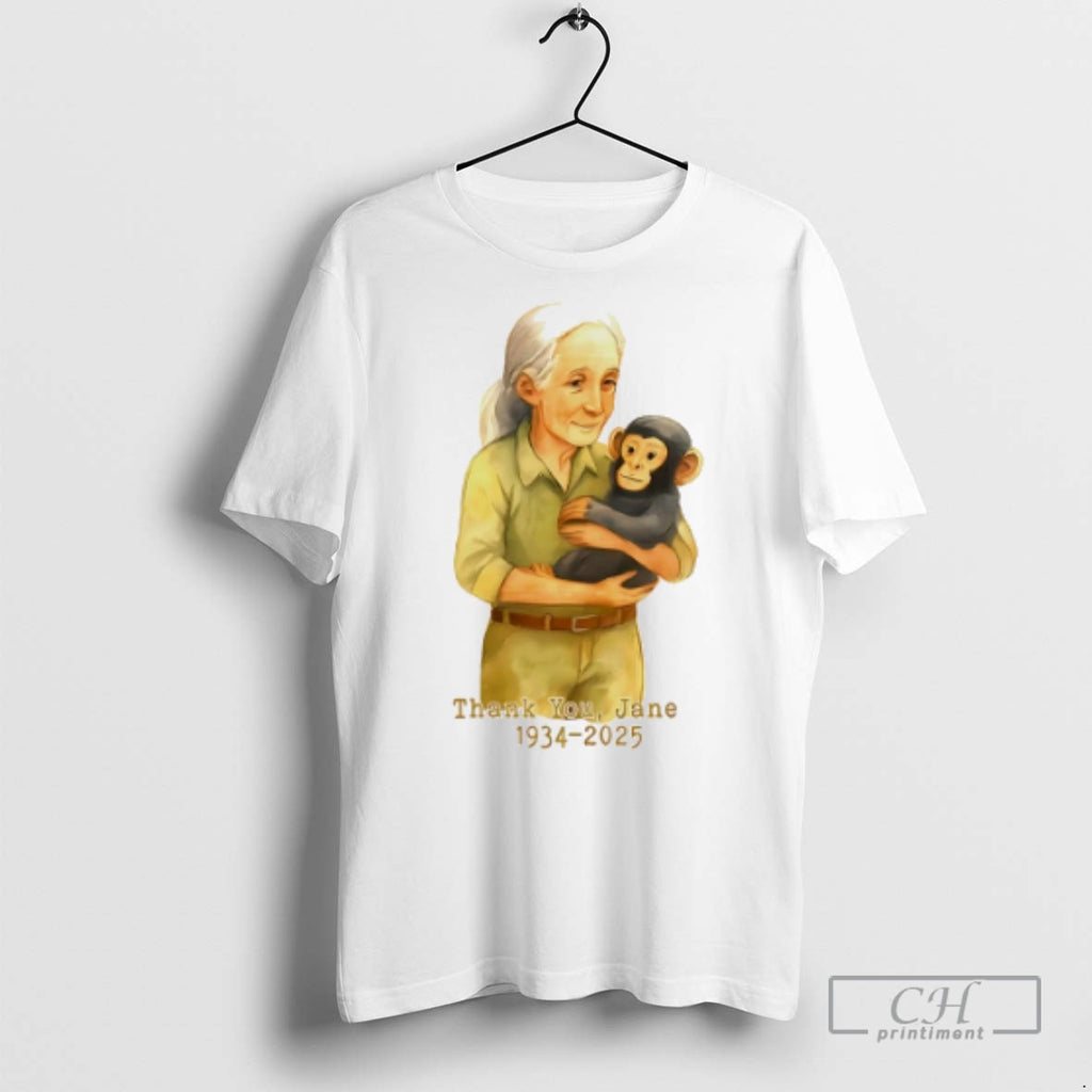 Jane Goodall Legacy Of Hope Thank You Jane T Shirts