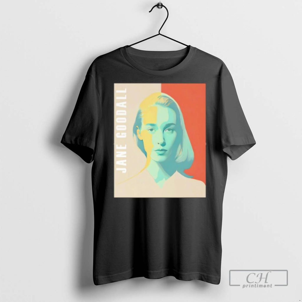 Jane Goodall Minimalist Rip Legend T Shirts