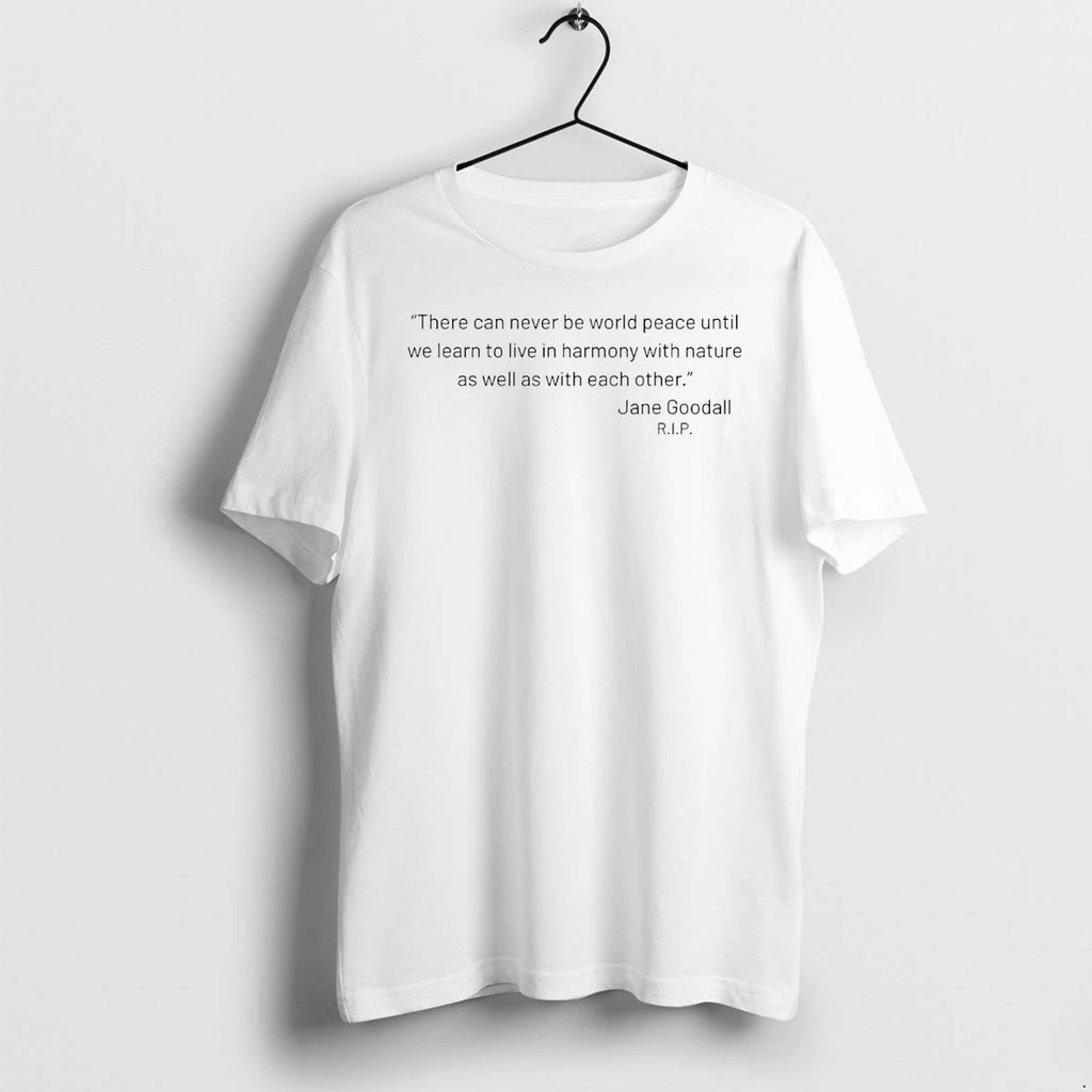 Jane Goodall Quote Remember Goodall Thank You Jane Tshirts Sweater