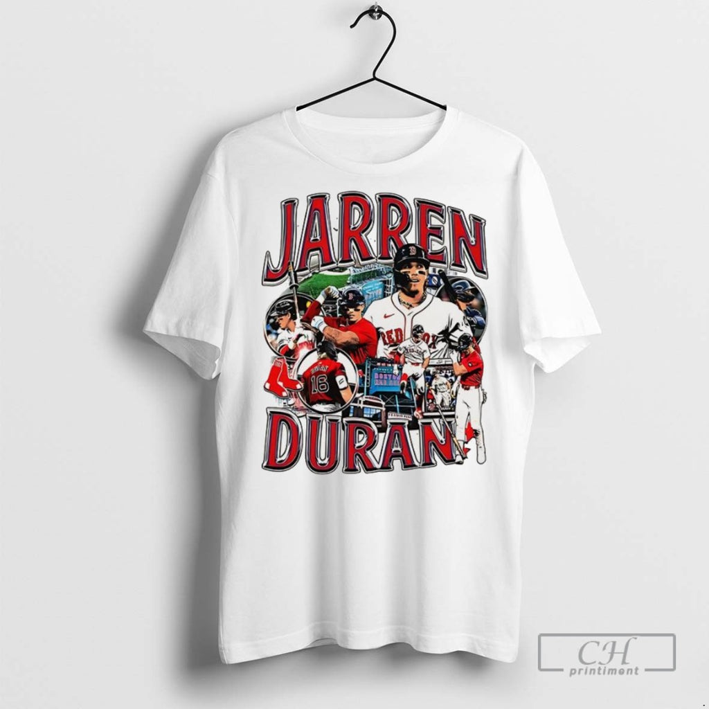 Jarren William Duran Boston Red Sox Baseball Player Collage T Shirts