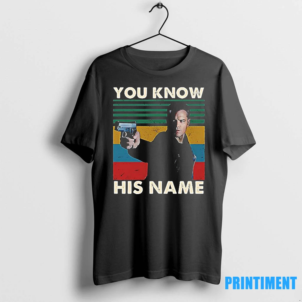 Jason Bourne You Know His Name Vintage Tshirts Sweater