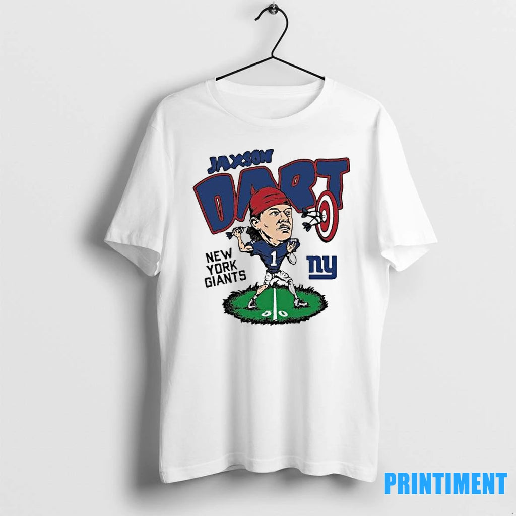 Jaxson Dart New York Giants Caricature Tshirts Sweater