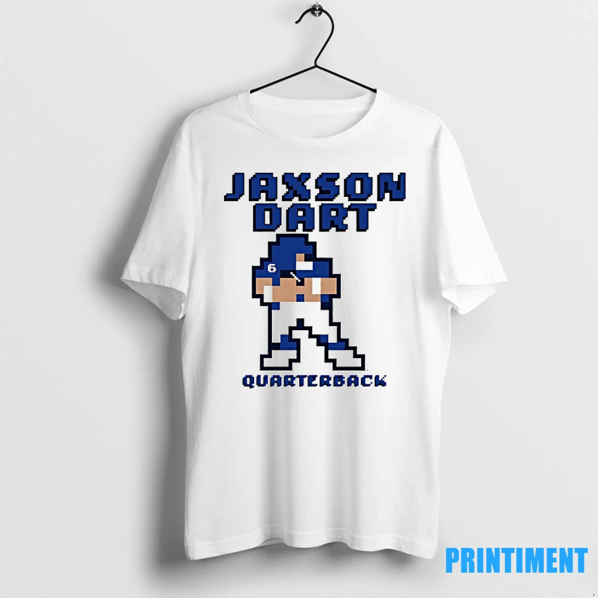 Jaxson Dart New York Giants Quarterback Pixel Tshirts Sweater