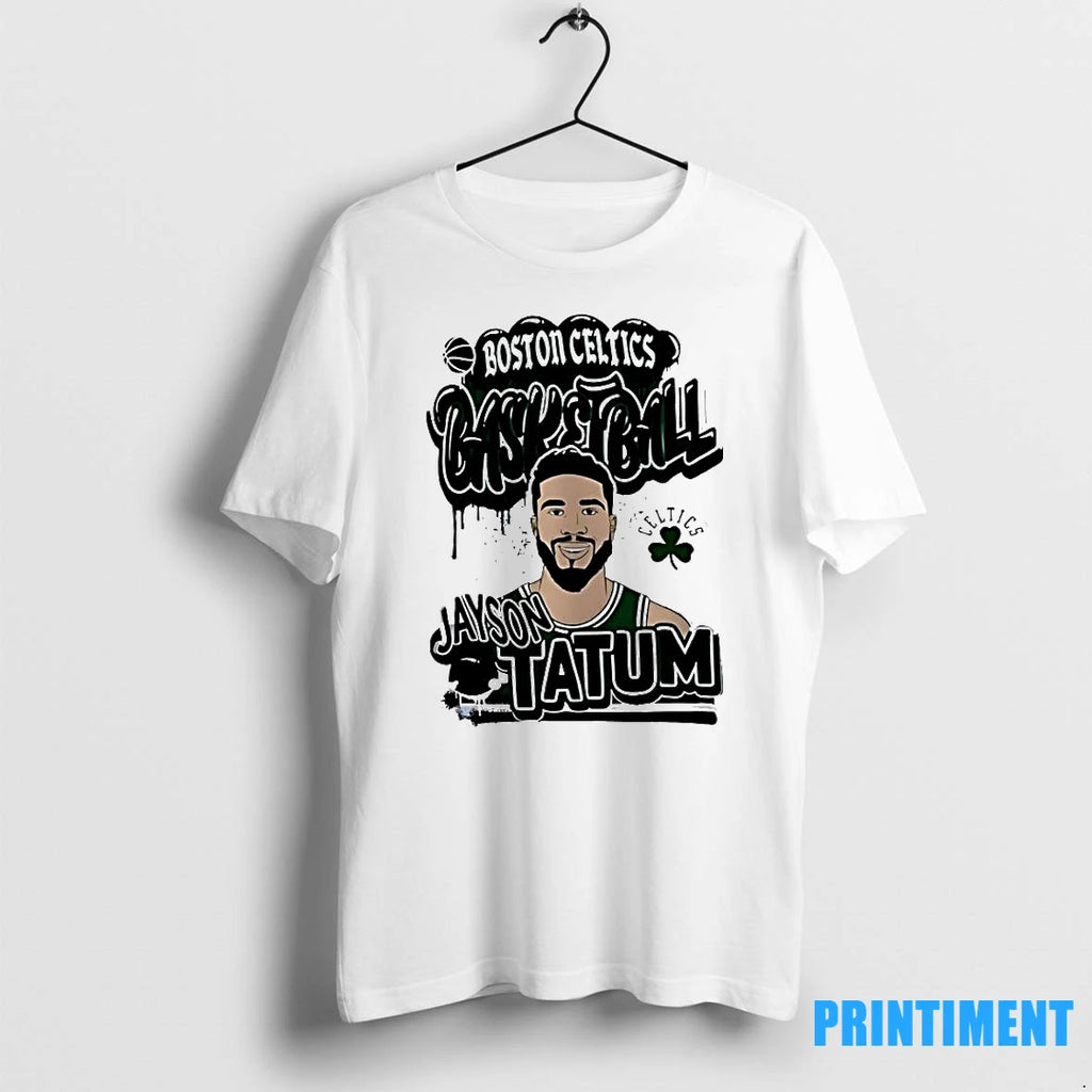 Jayson Tatum Boston Celtics Basketball Caricature Tshirts Sweater