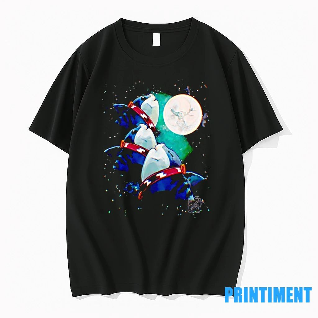 Jeff The Land Shark Under The Moon Tshirts Sweater