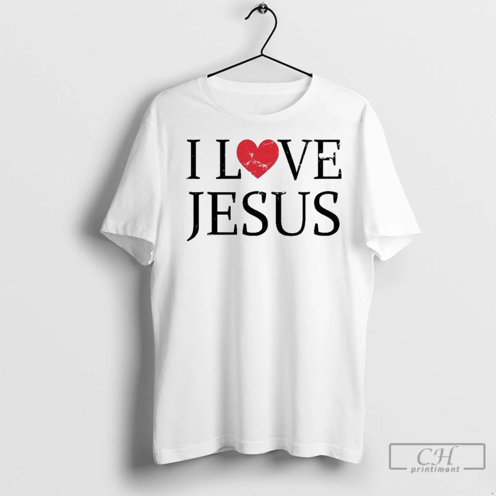 Jesus Loves You Faith Christian Catholic T Shirts