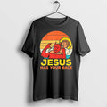 Jesus Has Your Back Devil Tshirts Sweater