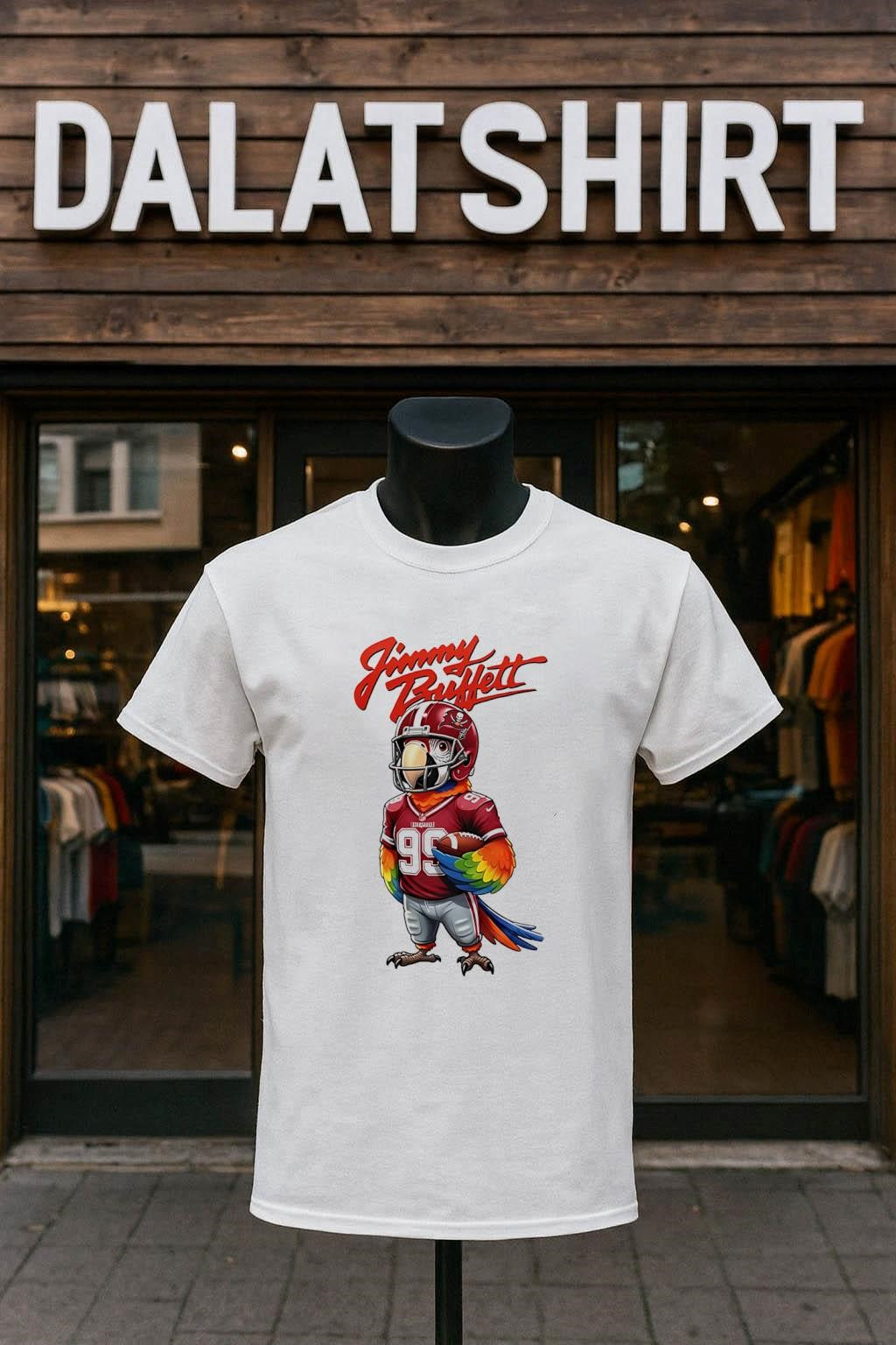 Jimmy Buffett Tampa Bay Buccaneers Football Parrot 99 shirt