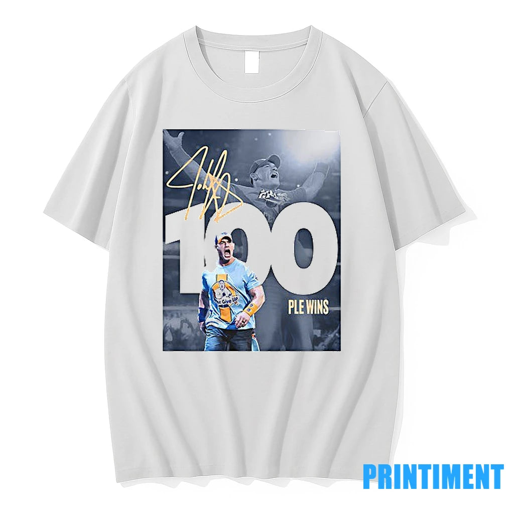 John Cena The Goat 100 Ple Wins Tshirts Sweater