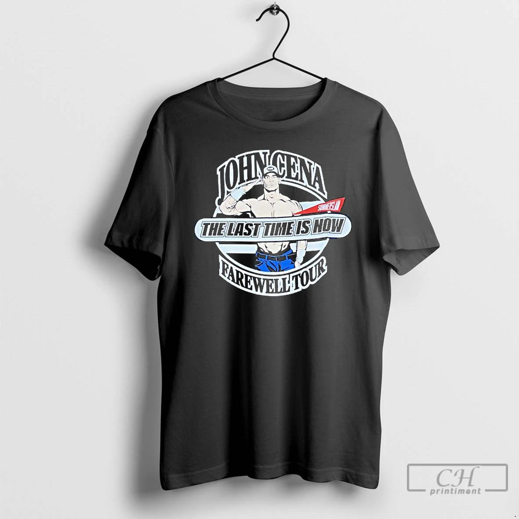 John Cena The Last Time Is Now Farewell Tour 2025 Summerslam T Shirts