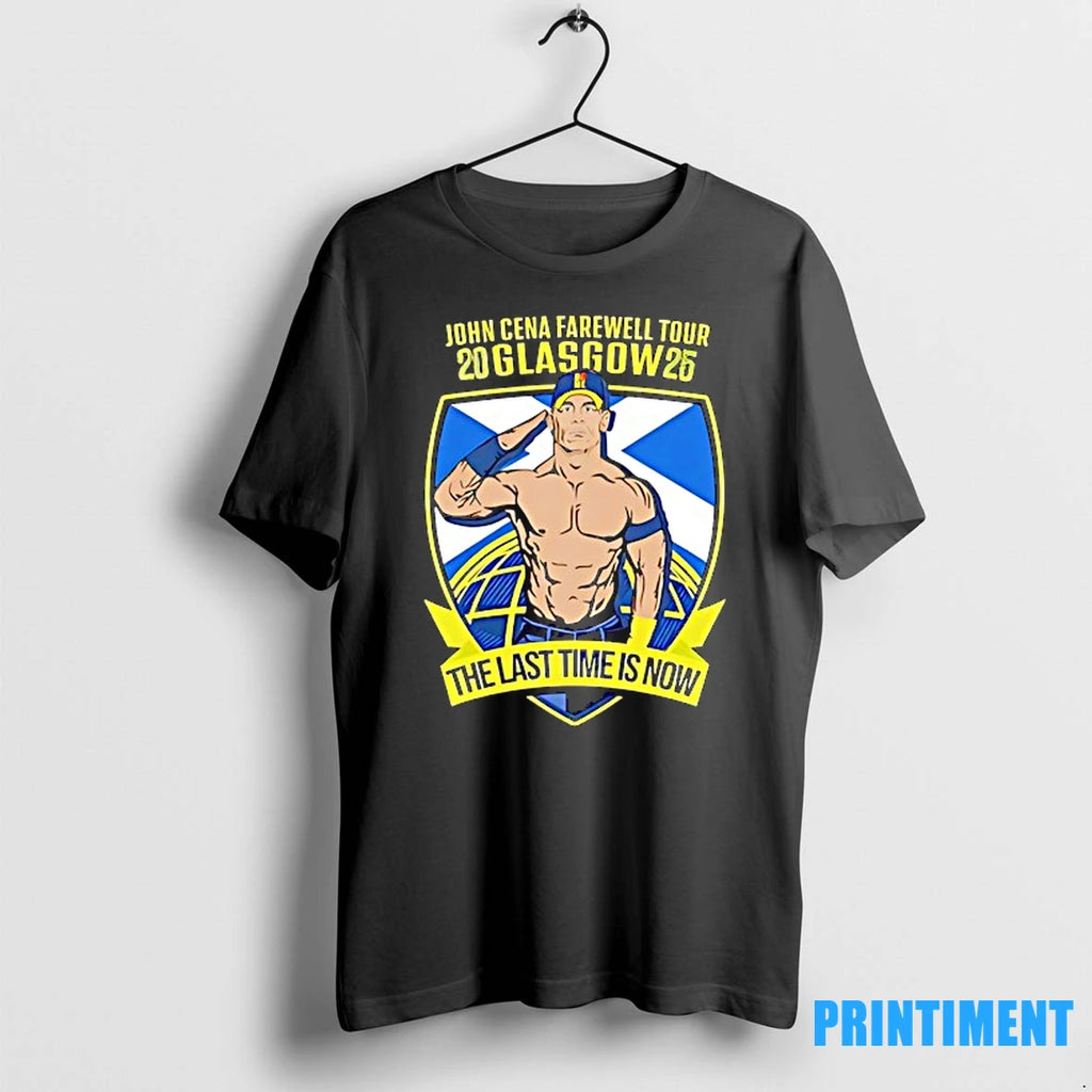 John Cene The Last Time Is Now Farewell Glasgow 2025 Tshirts Sweater