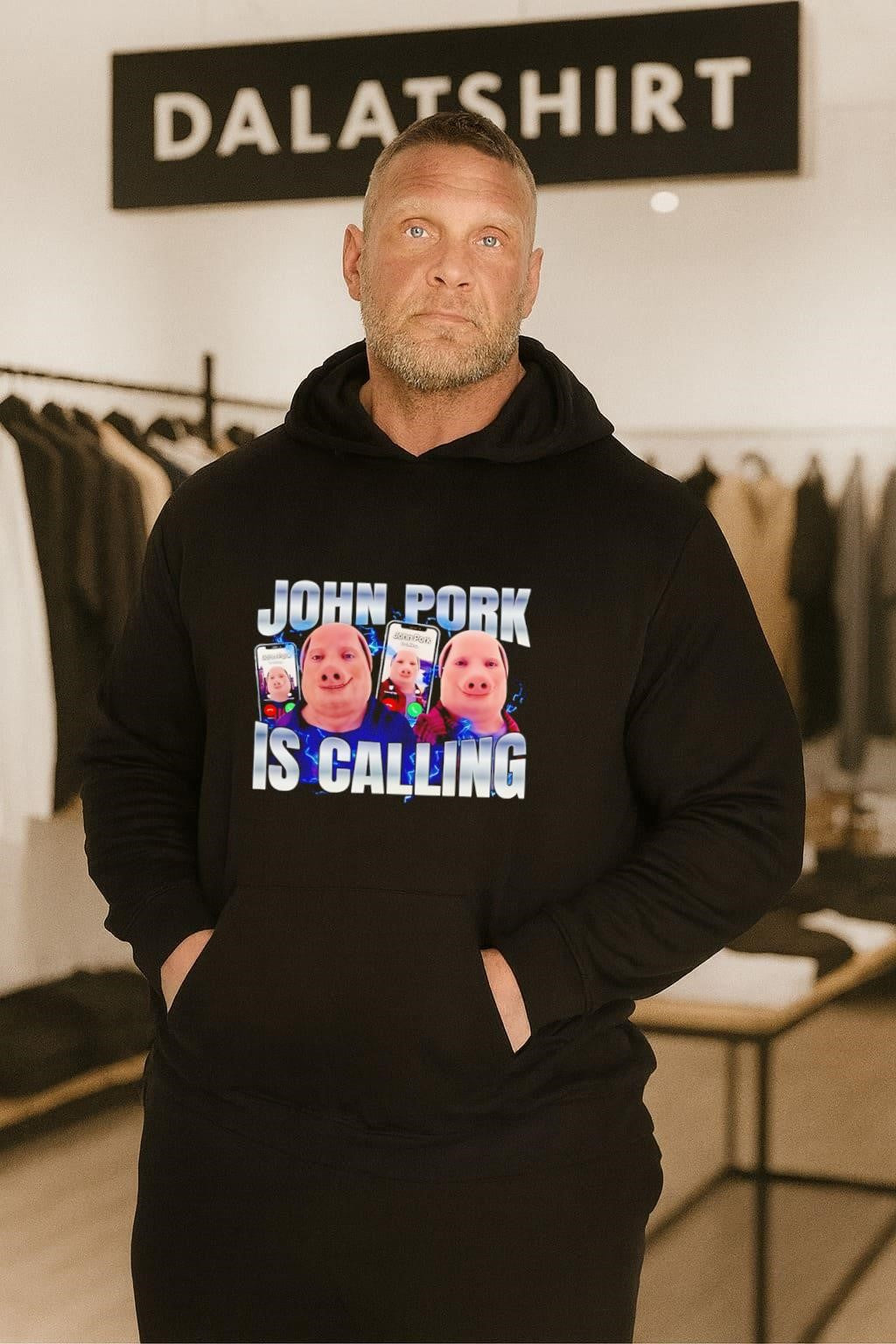 John Pork Is Calling meme shirt