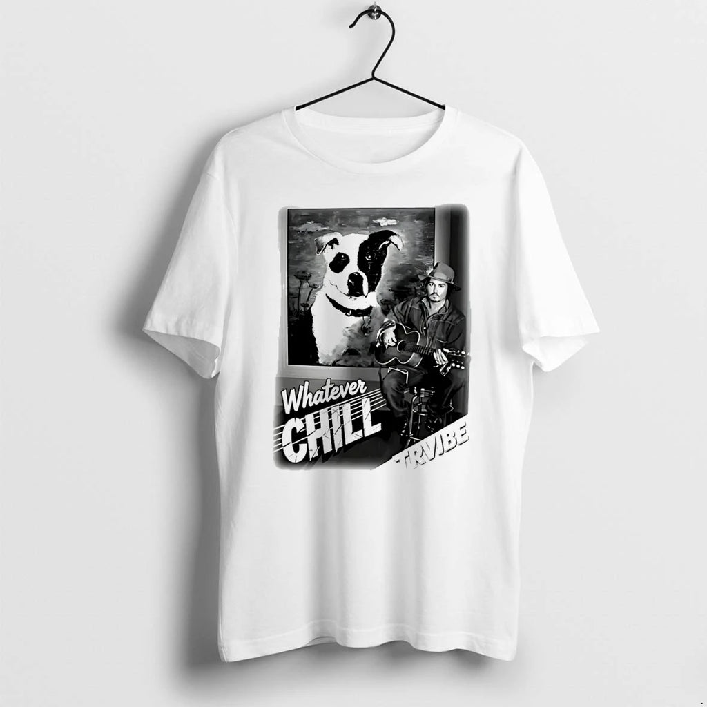 Johnny Depp Whatever Chill Photo Tshirts Sweater
