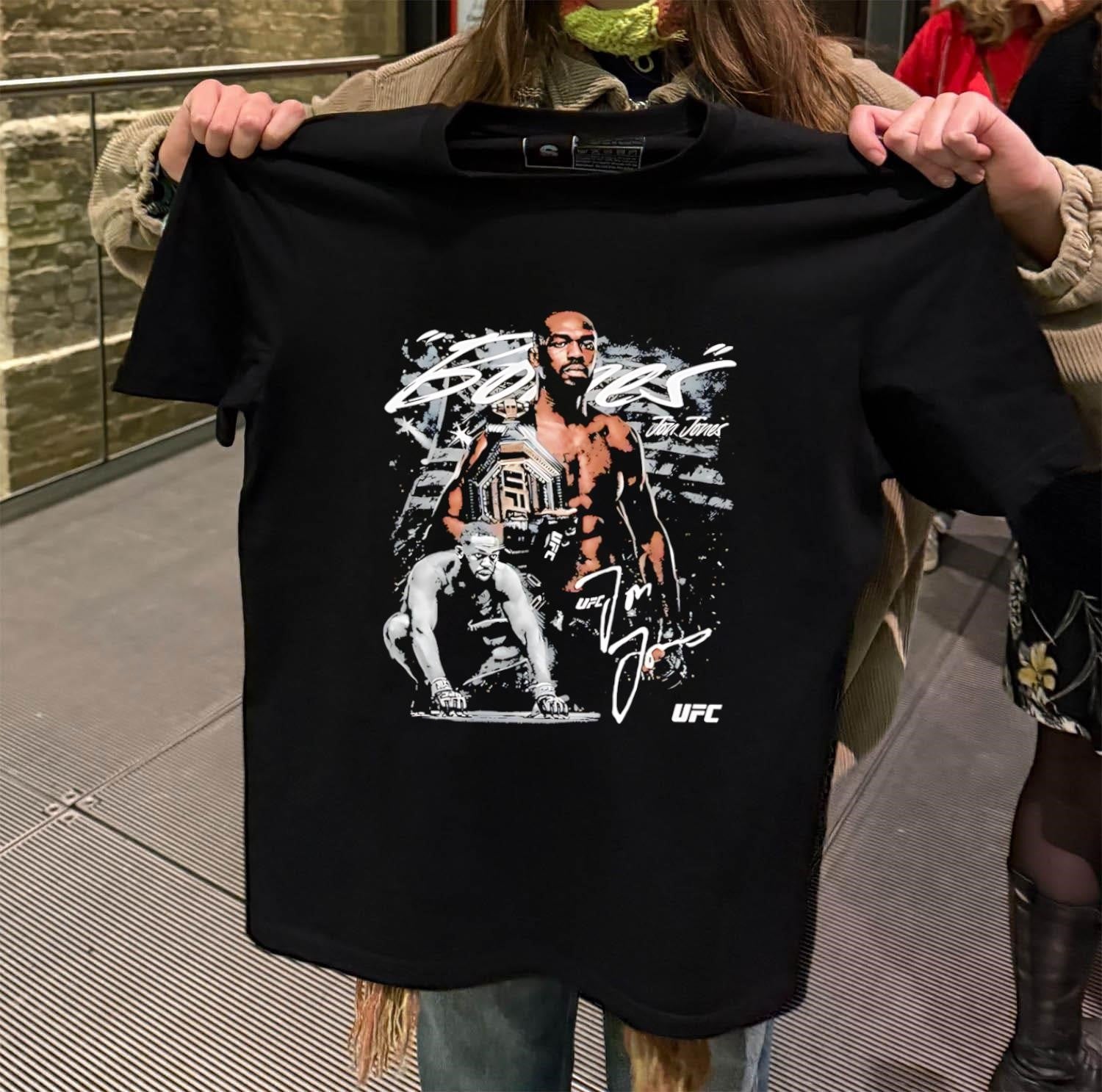 Jon Jones Bones UFC World Champion Signature shirt