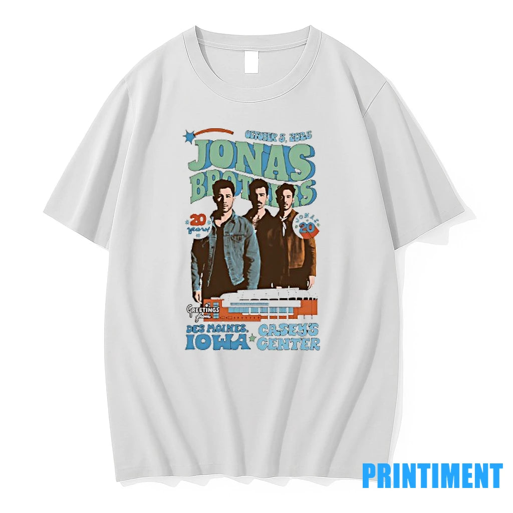 Jonas Brothers Des Moines Iowa Caseys Center 2025 Tshirts Sweater