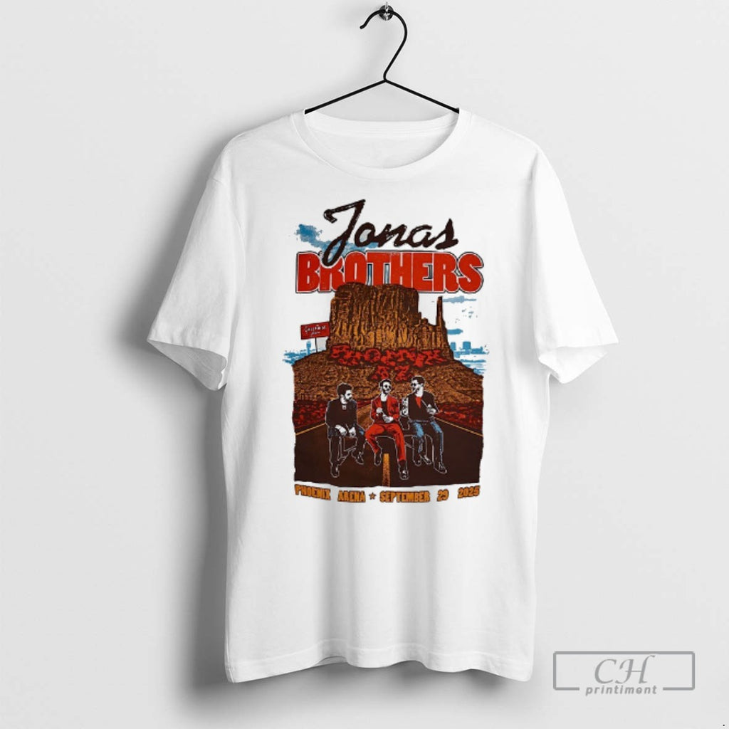 Jonas Brothers Phoniex Arena 2025 T Shirts