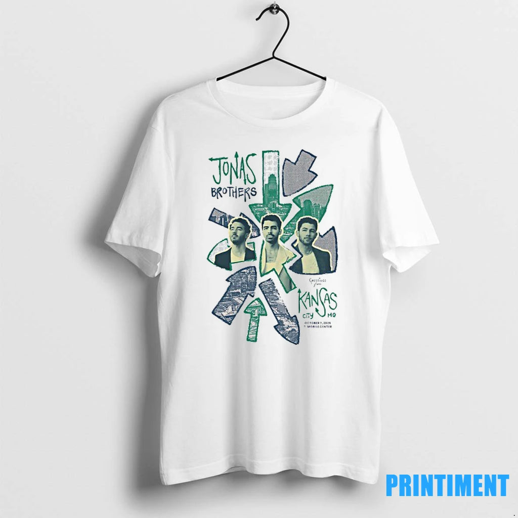 Jonas Brothers Greetings From Kansas City Mo 2025 Tshirts Sweater