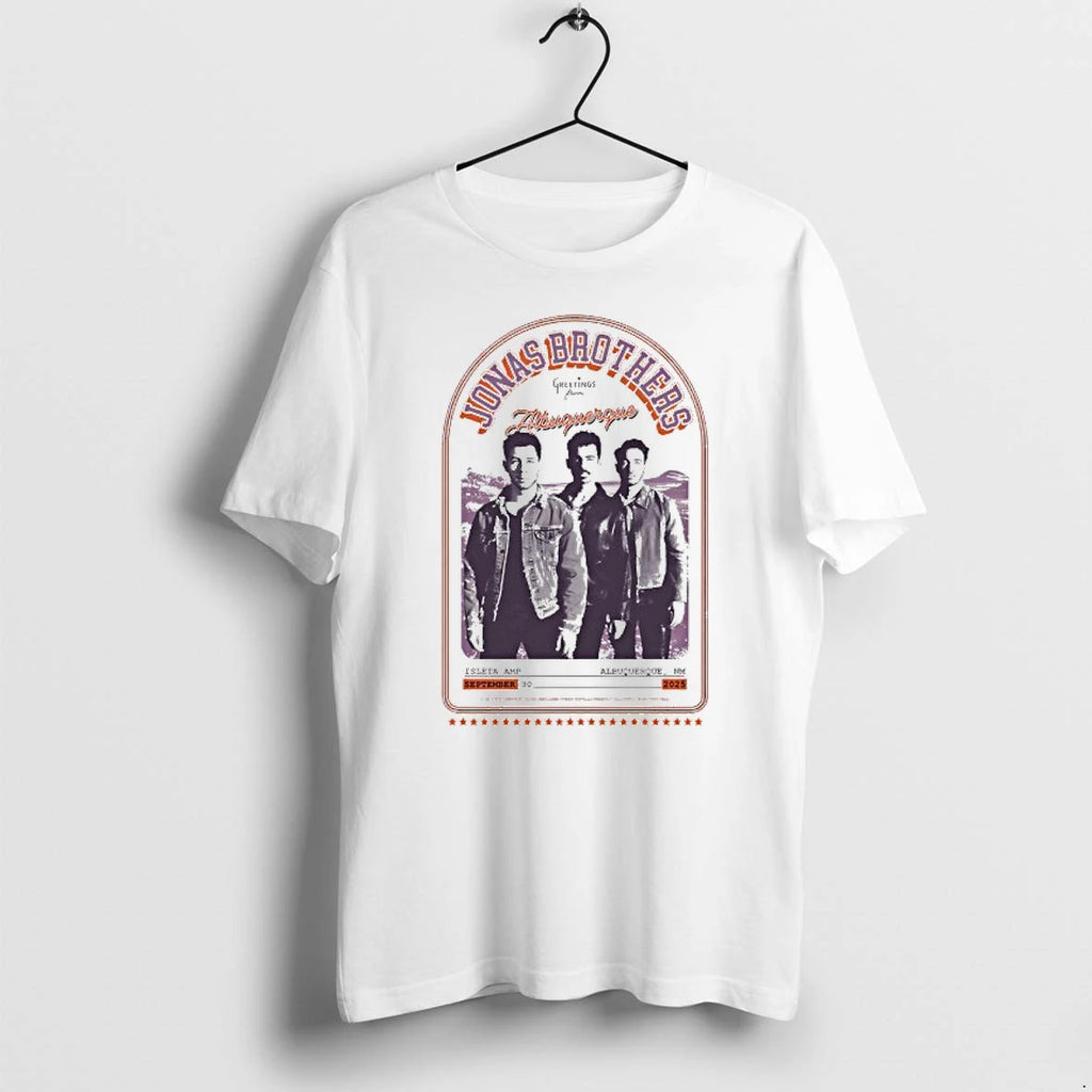 Jonas Brothers Albuquerque September 30 2025 Tshirts Sweater