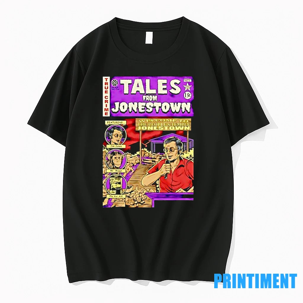Jonestown And Jim Jones Tales From Jonestown True Crime Tshirts Sweater