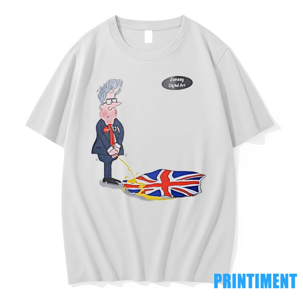 Jonesy Digital Art Pee On Uk Flag Tshirts Sweater