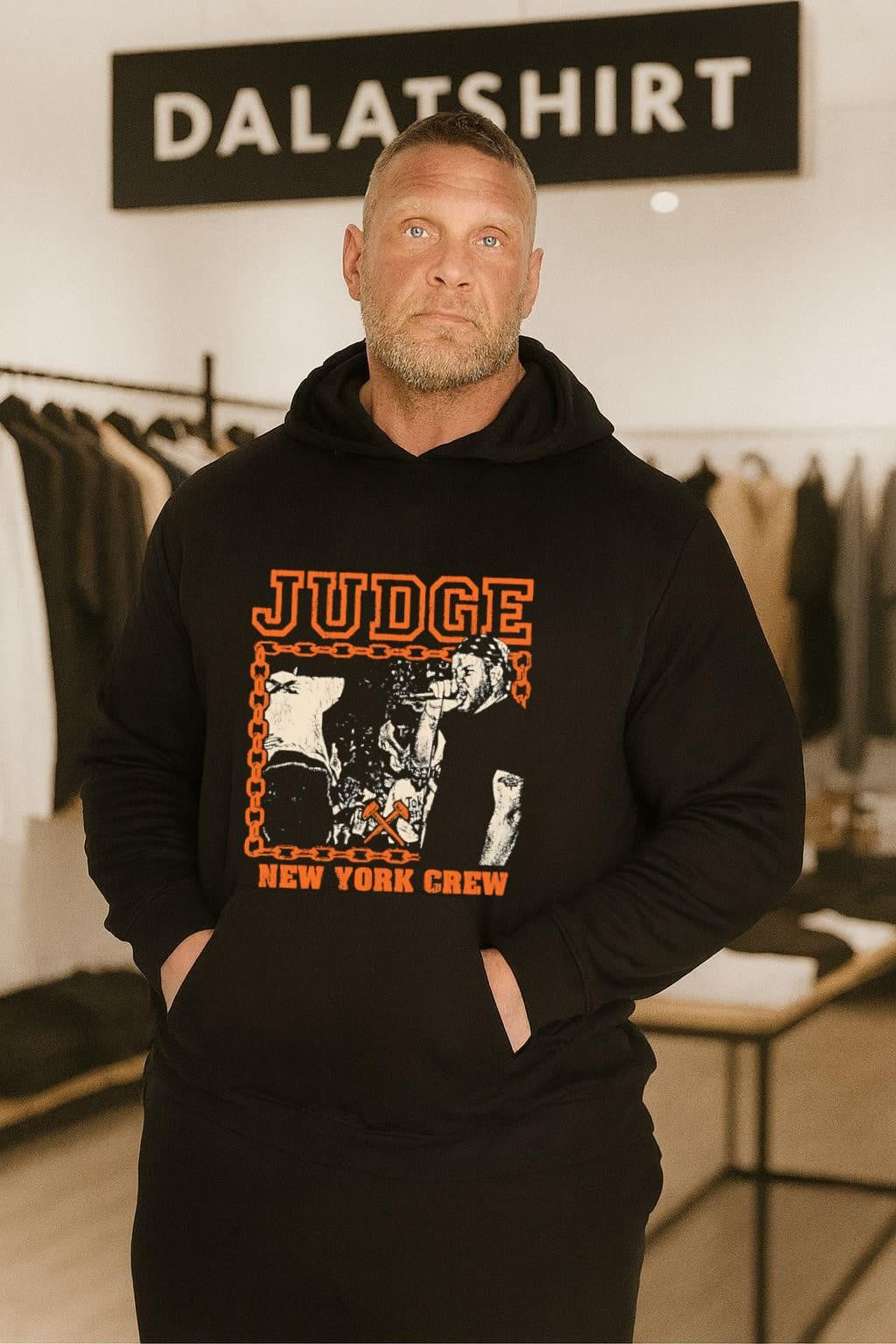 Judge New York Crew Hardcore Punk Band Hammer Chains shirt