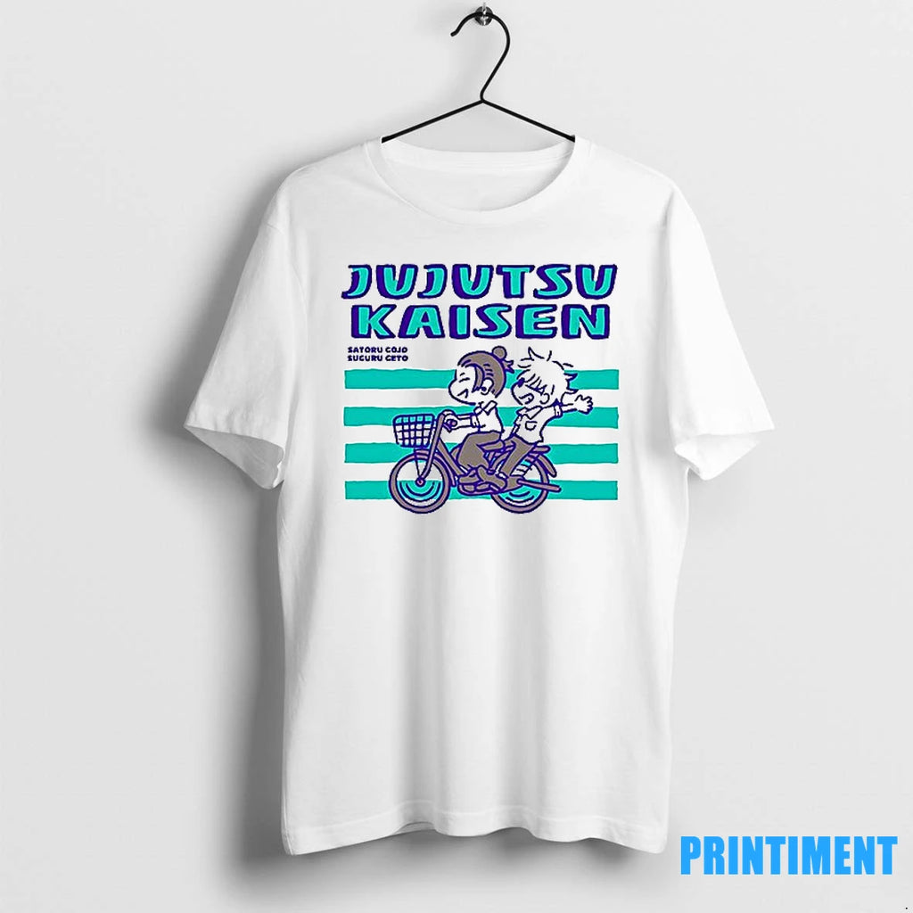 Jujutsu Kaisen Satoru Gojo Suguru Geto Drive Bike Tshirts Sweater