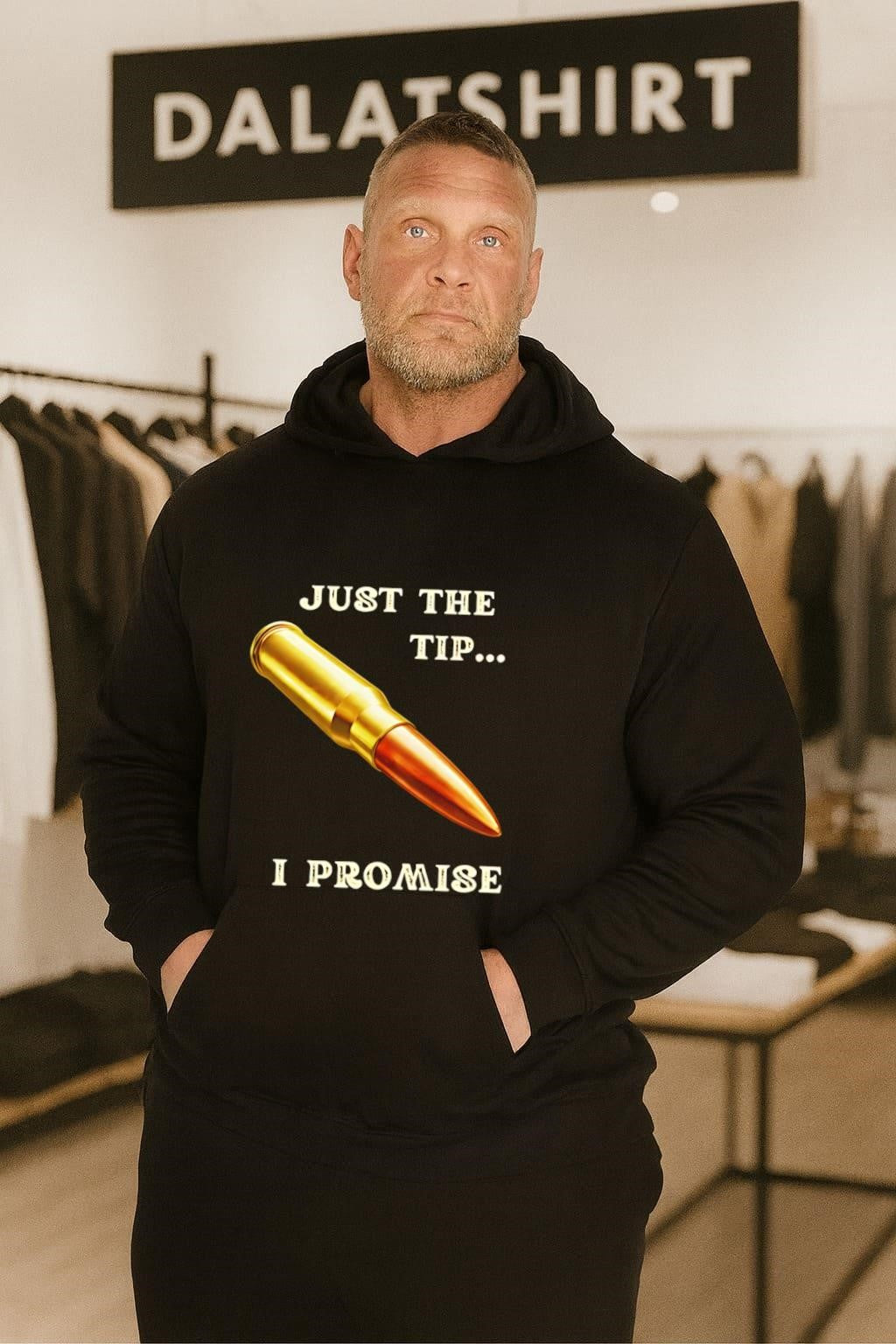Just The Tip I Promise Bullet shirt
