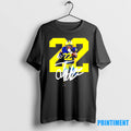 Justice Haynes Michigan Wolverines No 22 Signature Tshirts Sweater