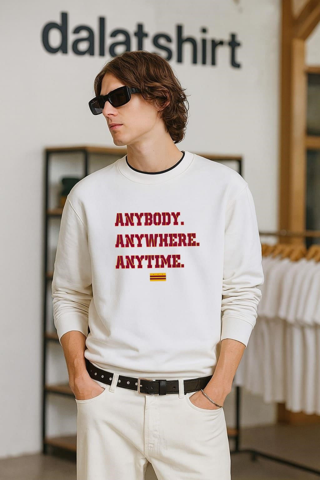Kansas City Anybody Anywhere Anytime shirt