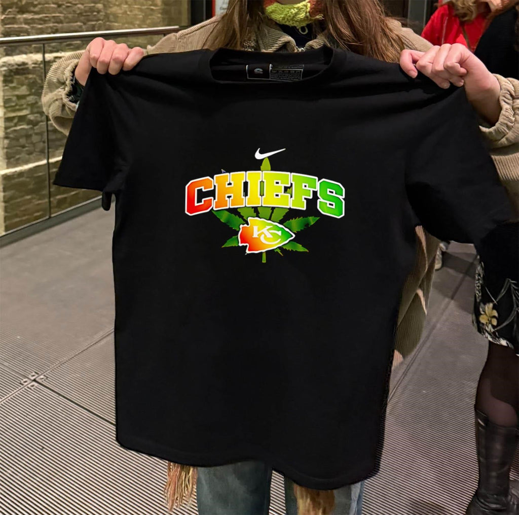 Kansas City Chiefs Marijuana Weed Leaf shirt