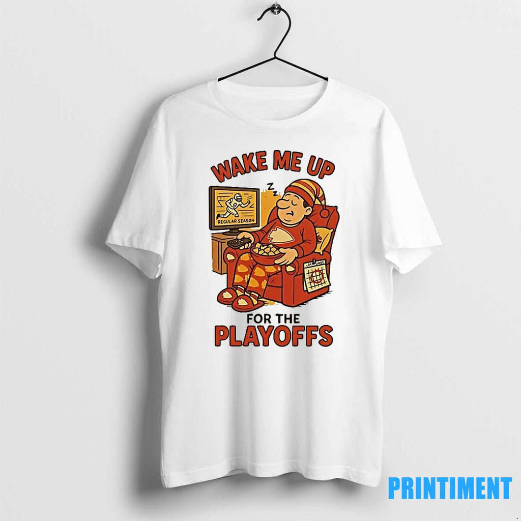 Kansas City Chiefs Wake Me Up For The Playoffs Tshirts Sweater