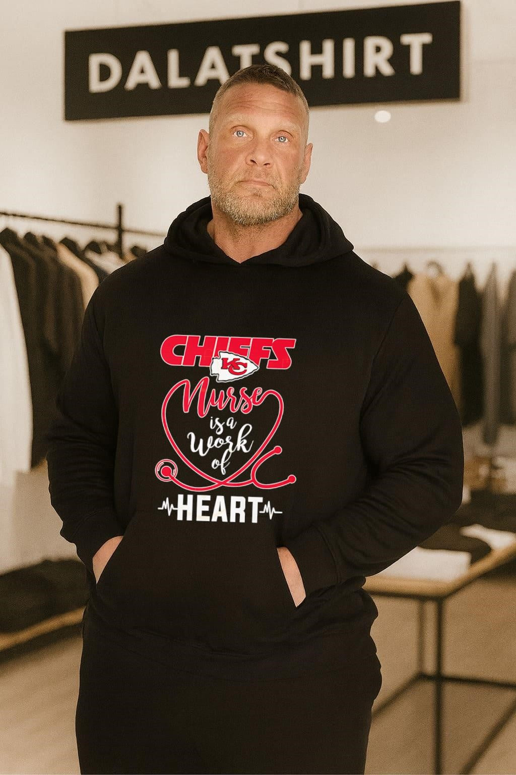 Kansas City Chiiefs Nurse Is A Work Of Heart shirt