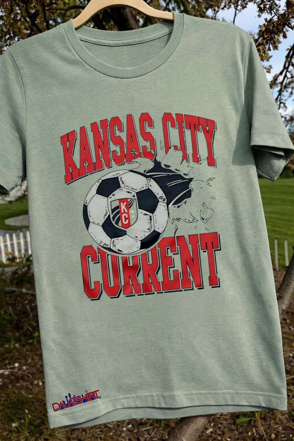 Kansas City Current Soccer Ball Logo shirt