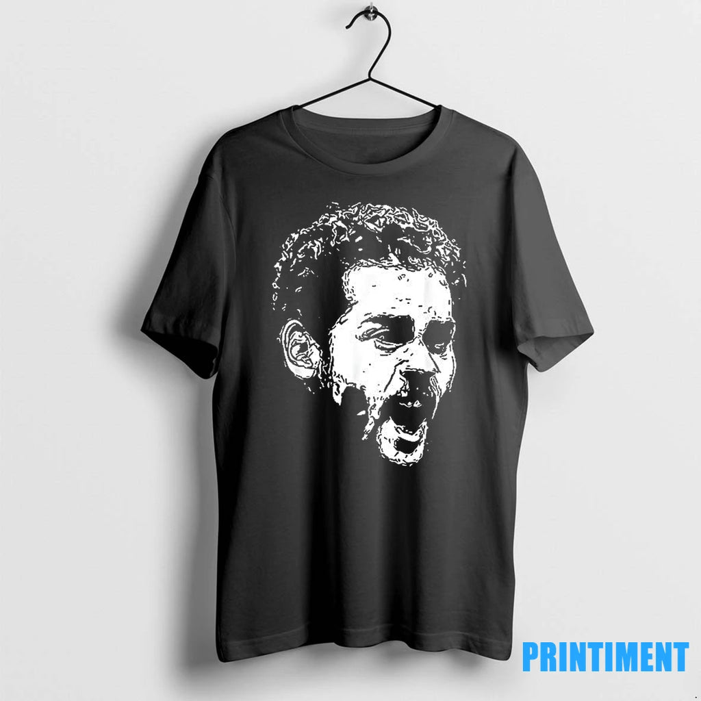Karim Abdel Gawad Big Head Black White Tshirts Sweater